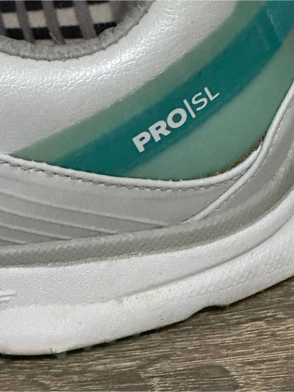 FootJoy Pro/SL MyJoys Custom Women’s Golf Shoes Size 8.5 White/Green Spikeless - Picture 4 of 7